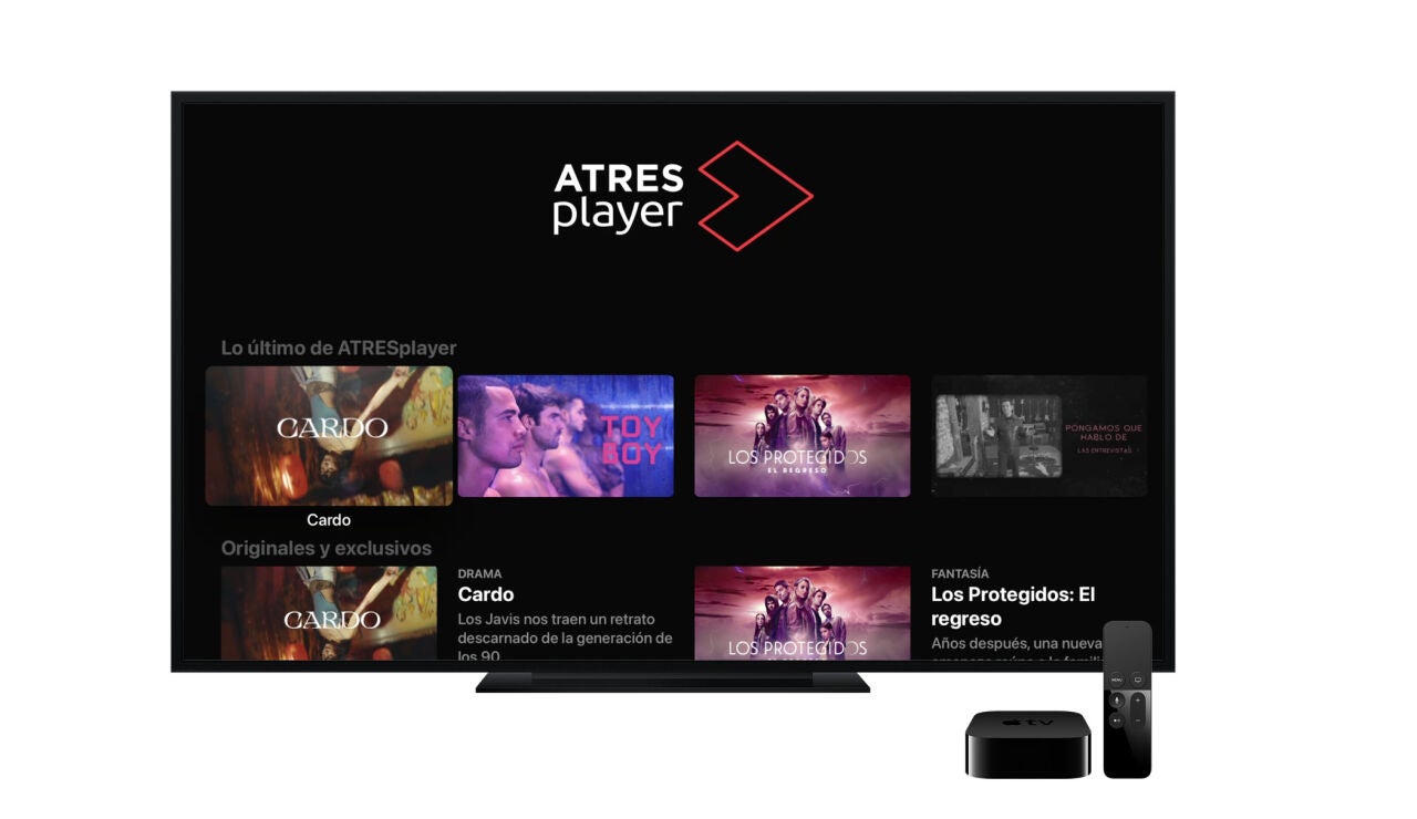 ATRESplayer, ya disponible en la app Apple TV