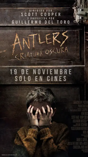 Póster de 'Antlers: Criatura oscura' Póster de 'Antlers: Criatura oscura'