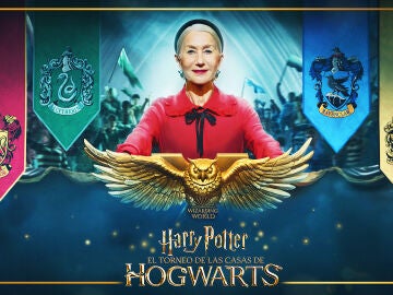 Helen Mirren en el concurso de 'Harry Potter'