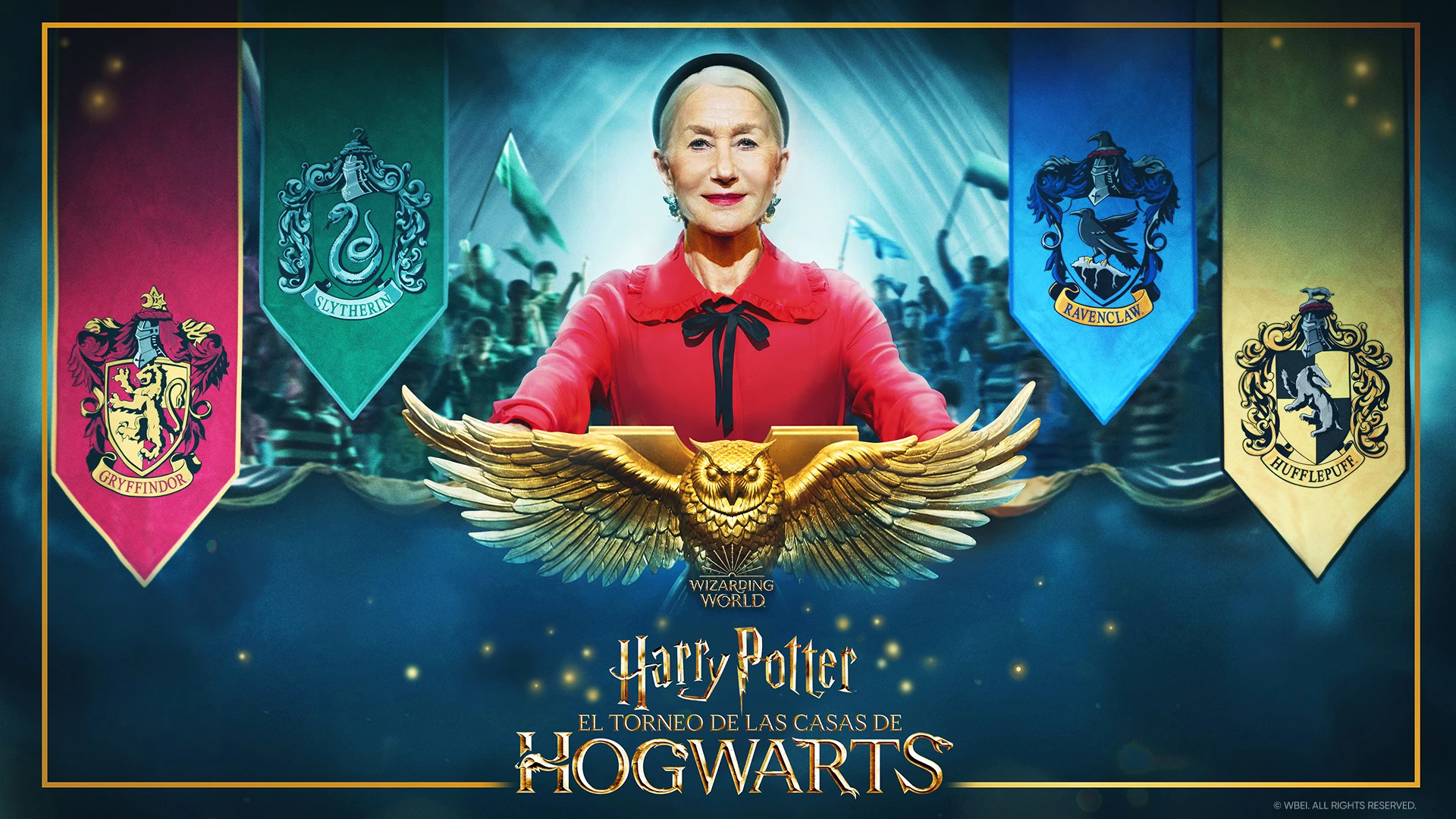 Helen Mirren en el concurso de 'Harry Potter' Helen Mirren en el concurso de 'Harry Potter'
