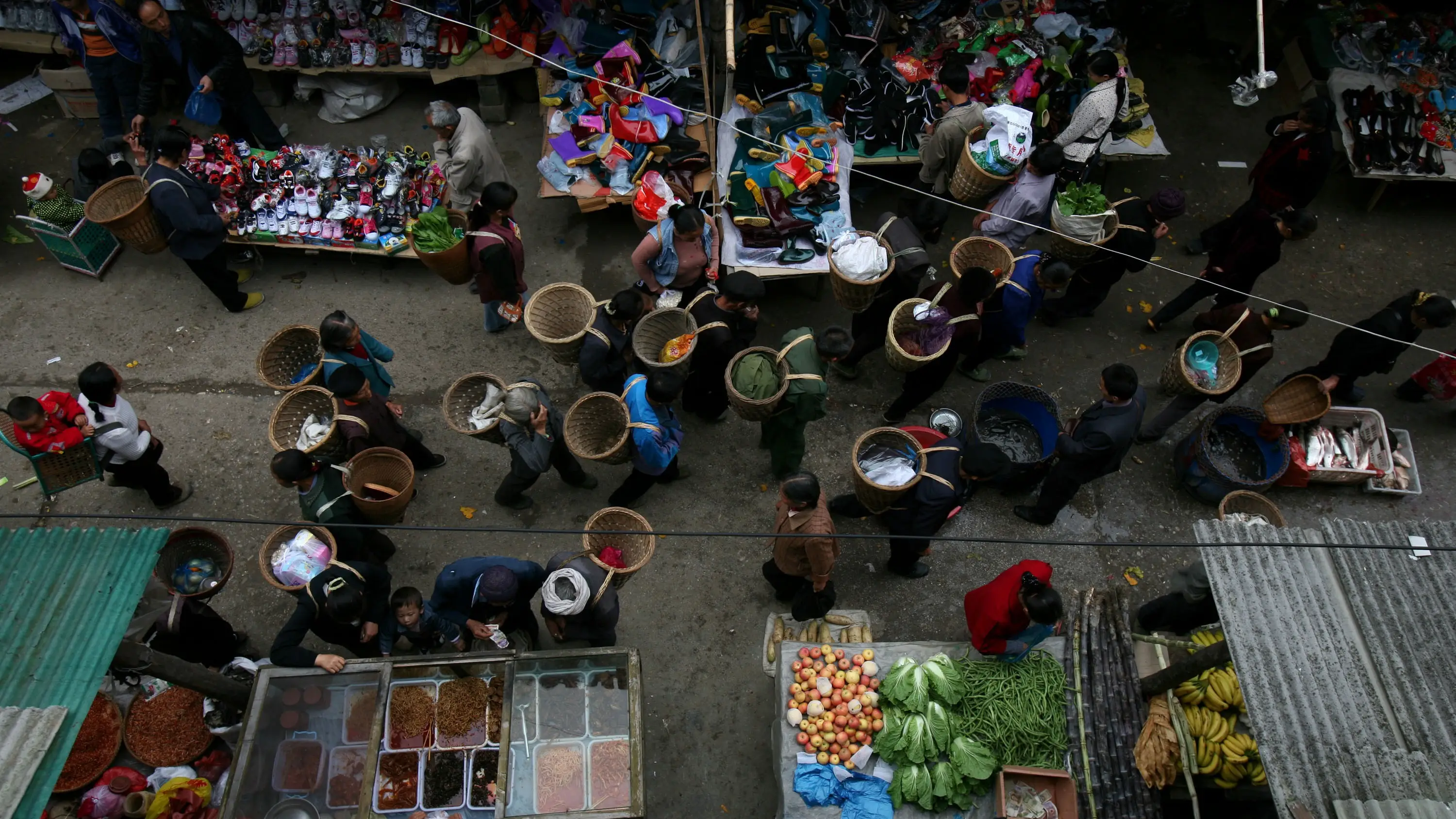 Mercado de Huanan, China Mercado de Huanan, China