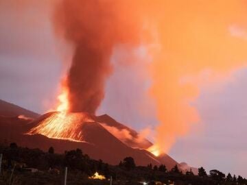 Imagen del volcán de La Palma