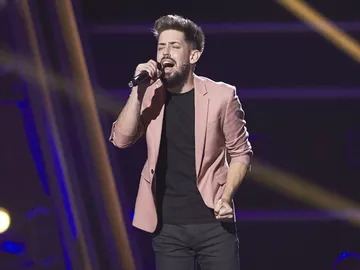 Jesús Peguero canta ‘Ángel caído’ en el Asalto Final de ‘La Voz’ Jesús Peguero canta ‘Ángel caído’ en el Asalto Final de ‘La Voz’