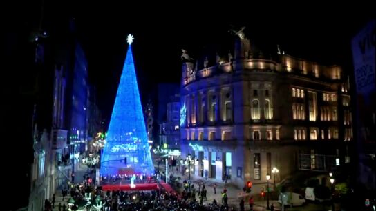 Luces de Navidad de Vigo: v&iacute;deo completo del encendido