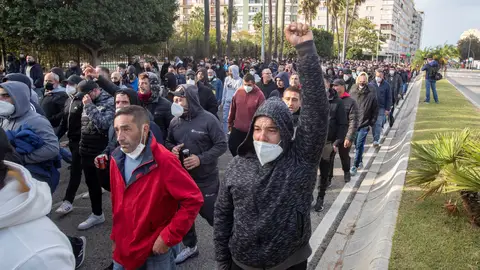 Huelga en Cádiz Huelga en Cádiz