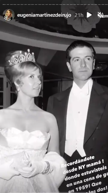 Eugenia Martínez de Irujo recuerda a su madre Eugenia Martínez de Irujo recuerda a su madre