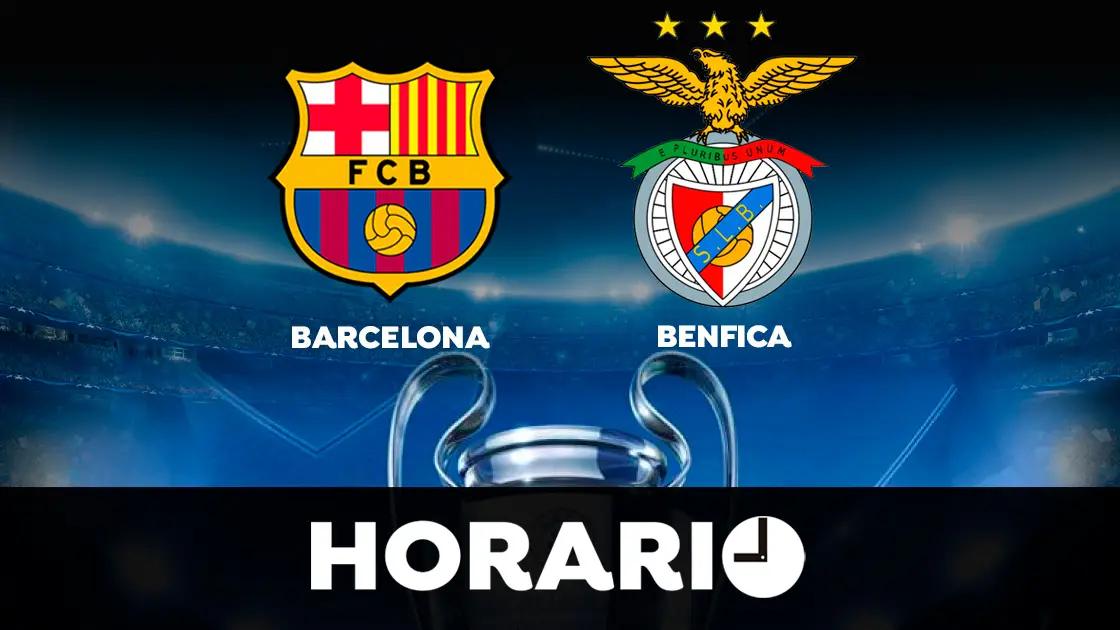 Barcelona - Benfica: Horario y d&oacute;nde ver el partido de Champions League