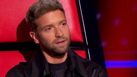 Pablo Alborán, desconsolado tras escuchar a Marina Jiméne 'La Voz'