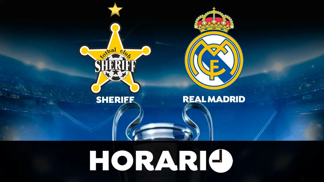 Sheriff Tiraspol - Real Madrid: Horario y d&oacute;nde ver el partido de la Champions League en directo