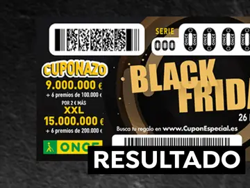 Comprobar Cupón Extra Black Friday ONCE 2021: Resultado del sorteo extra hoy 26 de noviembre Comprobar Cupón Extra Black Friday ONCE 2021: Resultado del sorteo extra hoy 26 de noviembre