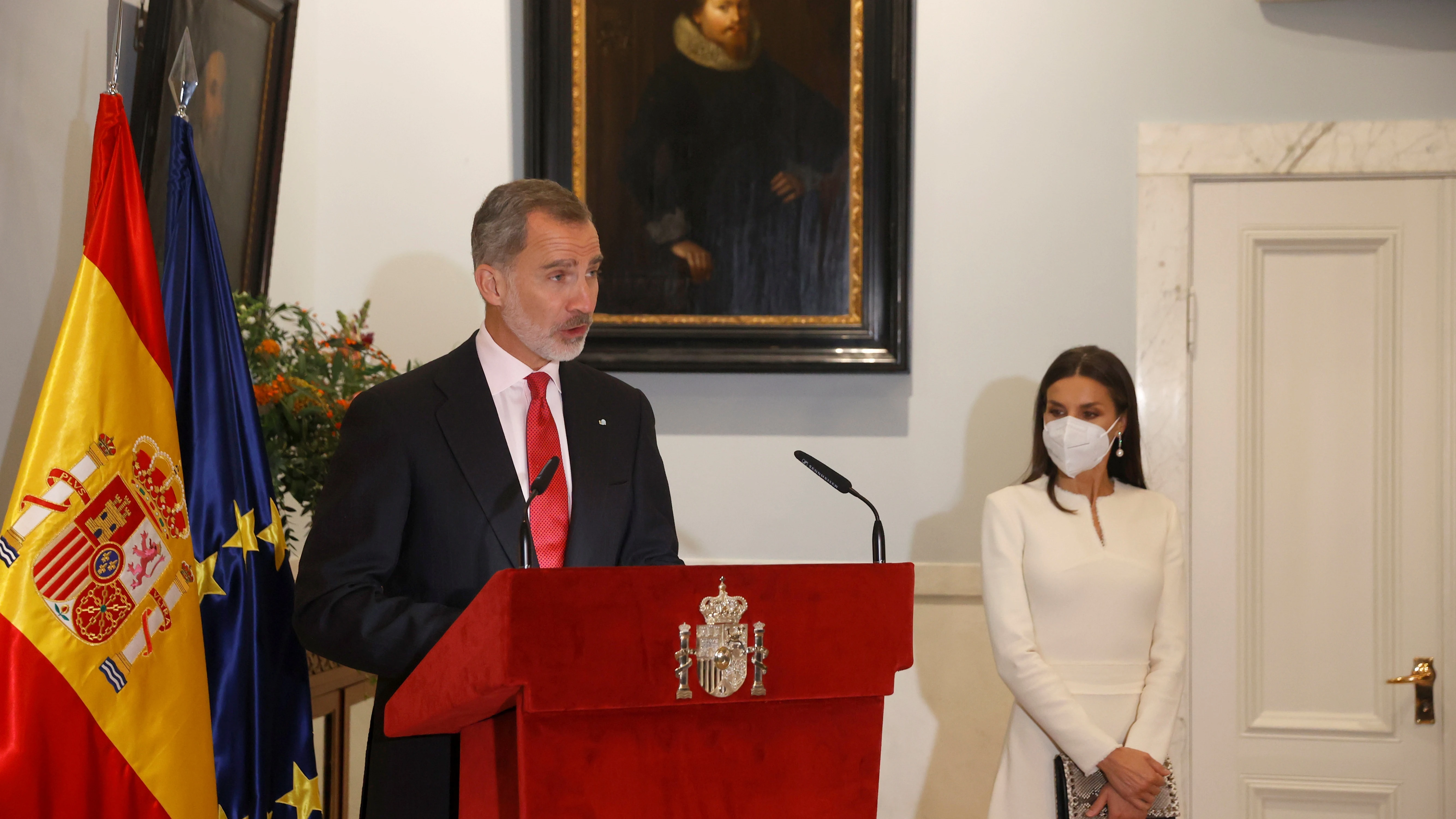 Los reyes Felipe VI y Letizia