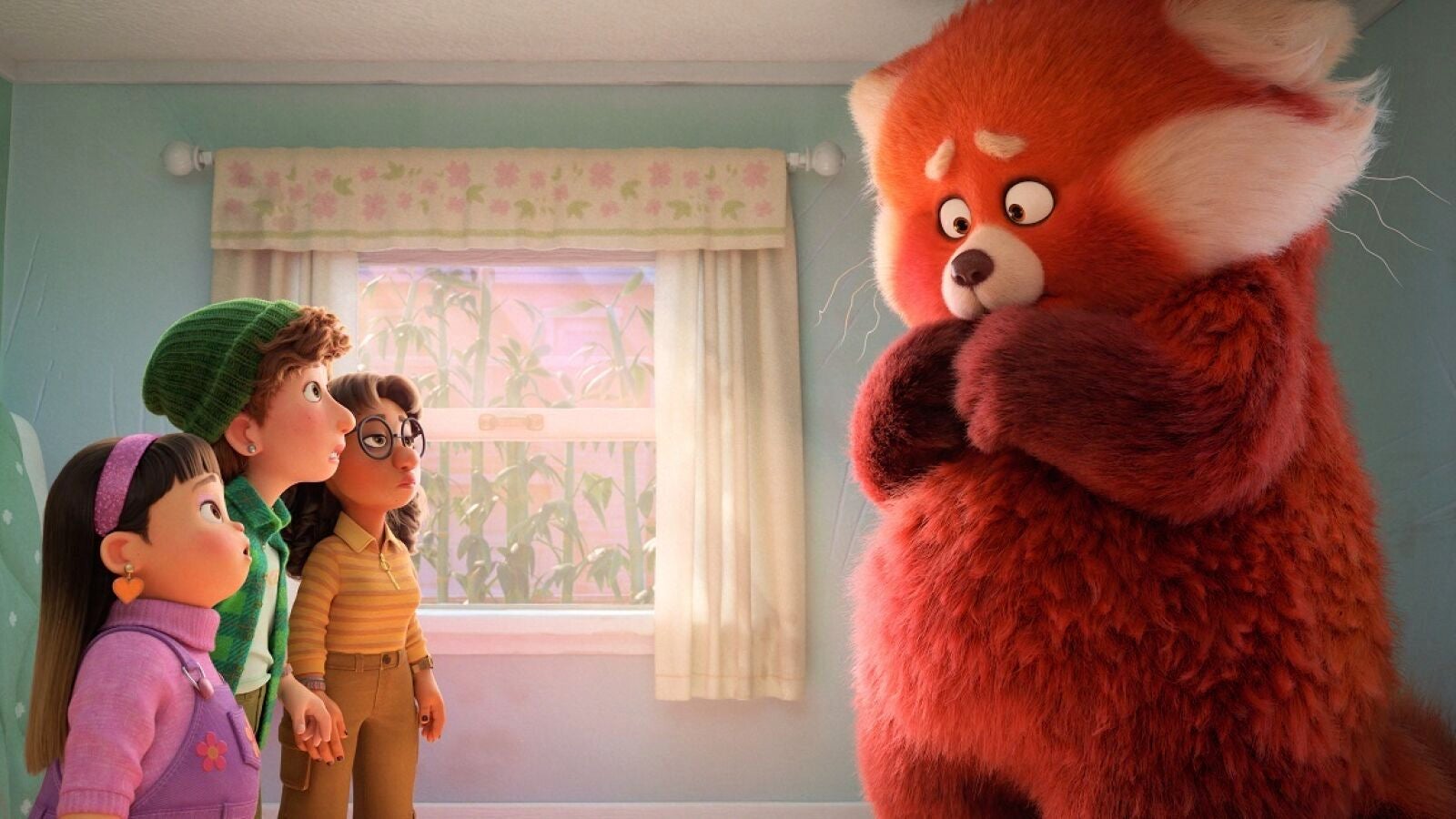Así es 'Red', la nueva película de Pixar con un adorable panda rojo