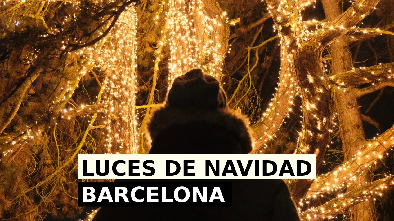 Encendido de las luces de Navidad de Barcelona en 2021