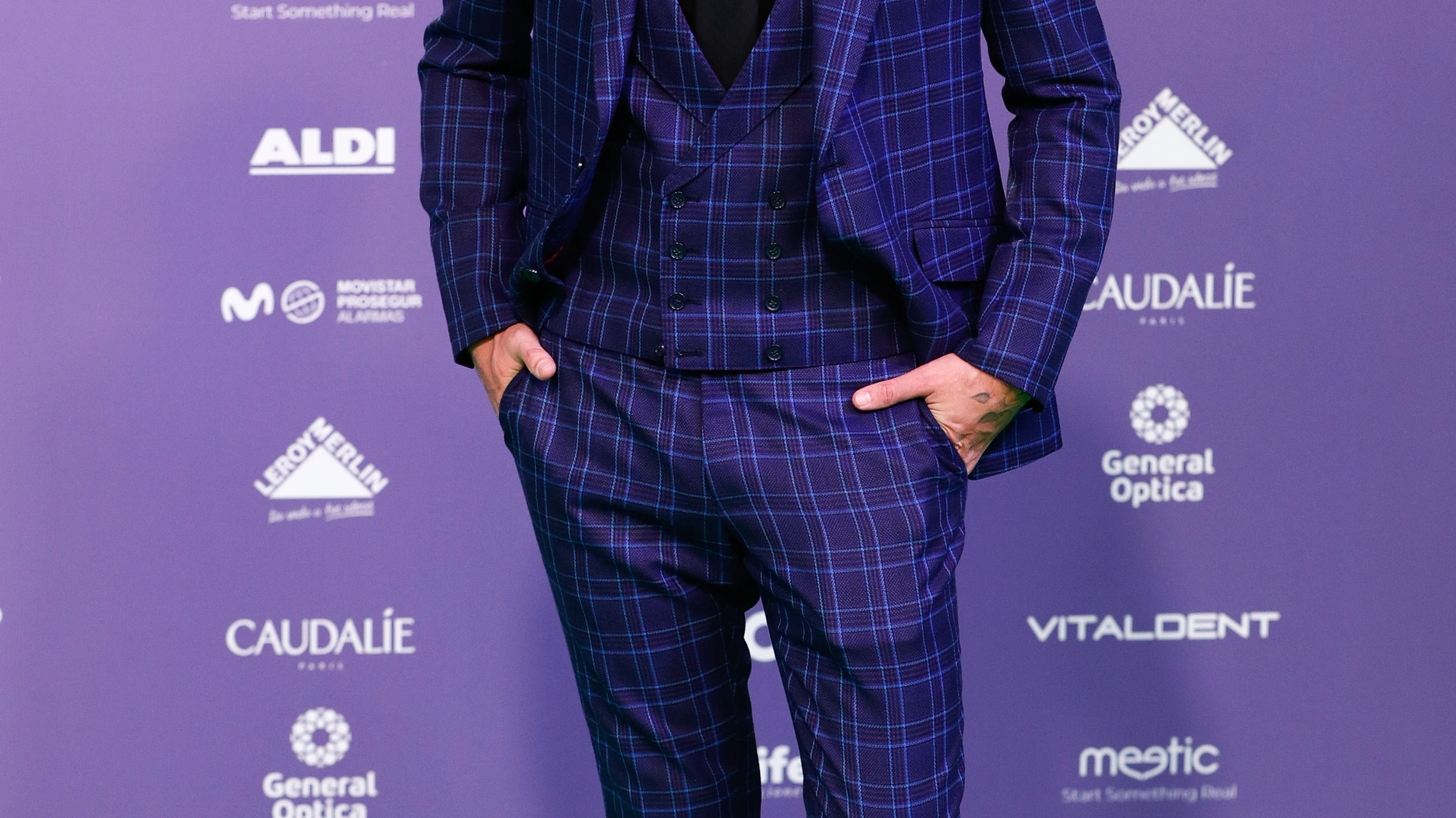 Luis Cepeda en los premios Dial 2021