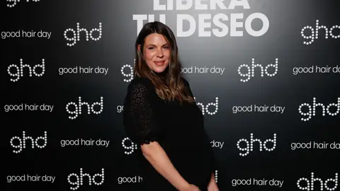 Laura Matamoros en un evento de GHD Laura Matamoros en un evento de GHD