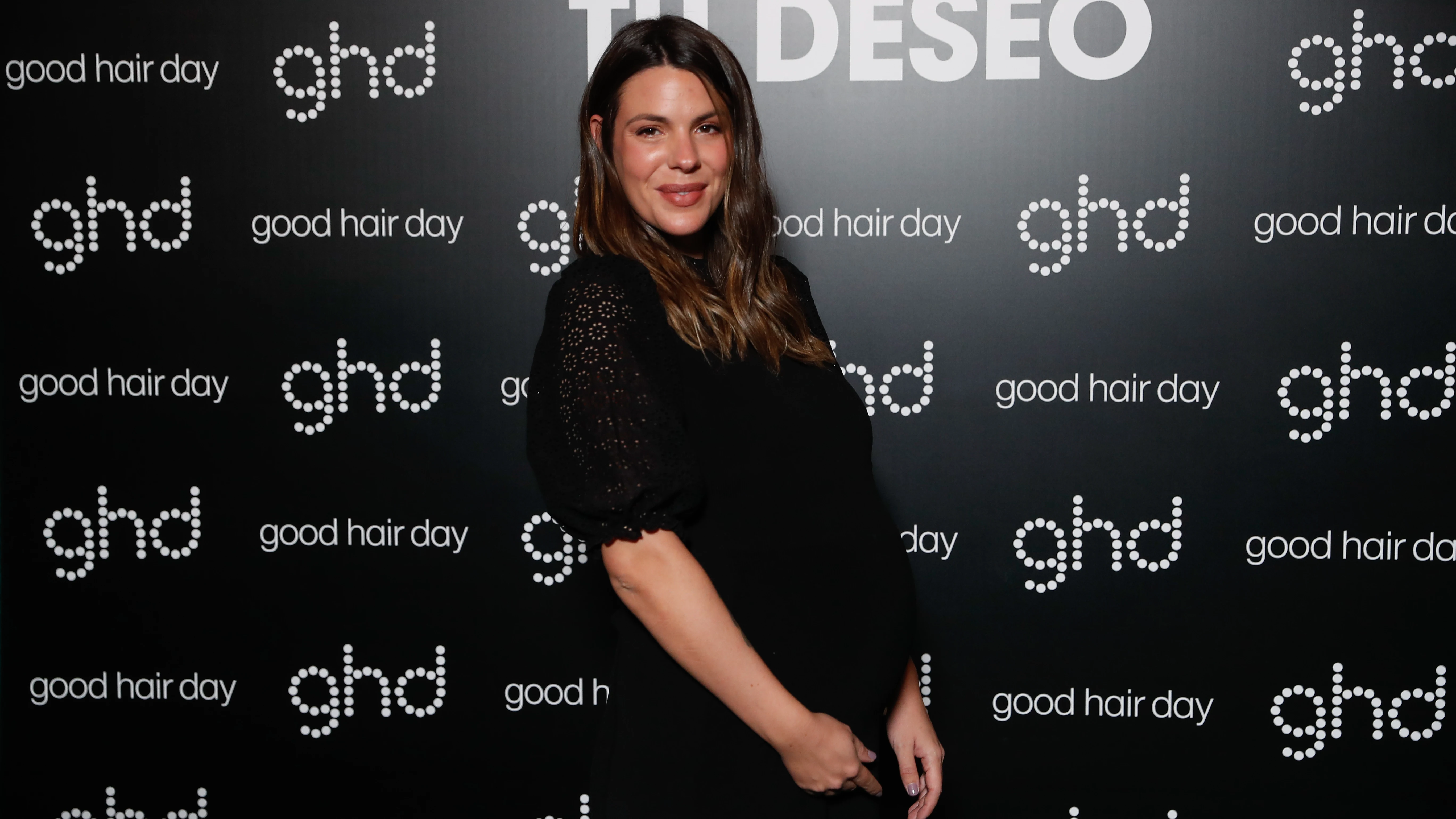 Laura Matamoros en un evento de GHD Laura Matamoros en un evento de GHD