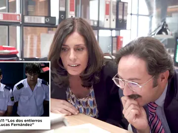 Risas y nostalgia, Carlos Santos y Neus Sanz reviven el 'entierro' de Lucas en 'Los hombres de Paco': "¡No me acuerdo!" Risas y nostalgia, Carlos Santos y Neus Sanz reviven el 'entierro' de Lucas en 'Los hombres de Paco': "¡No me acuerdo!"