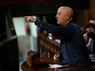 El diputado del PSOE Odón Elorza, interviene en el pleno celebrado el Congreso El diputado del PSOE Odón Elorza, interviene en el pleno celebrado el Congreso