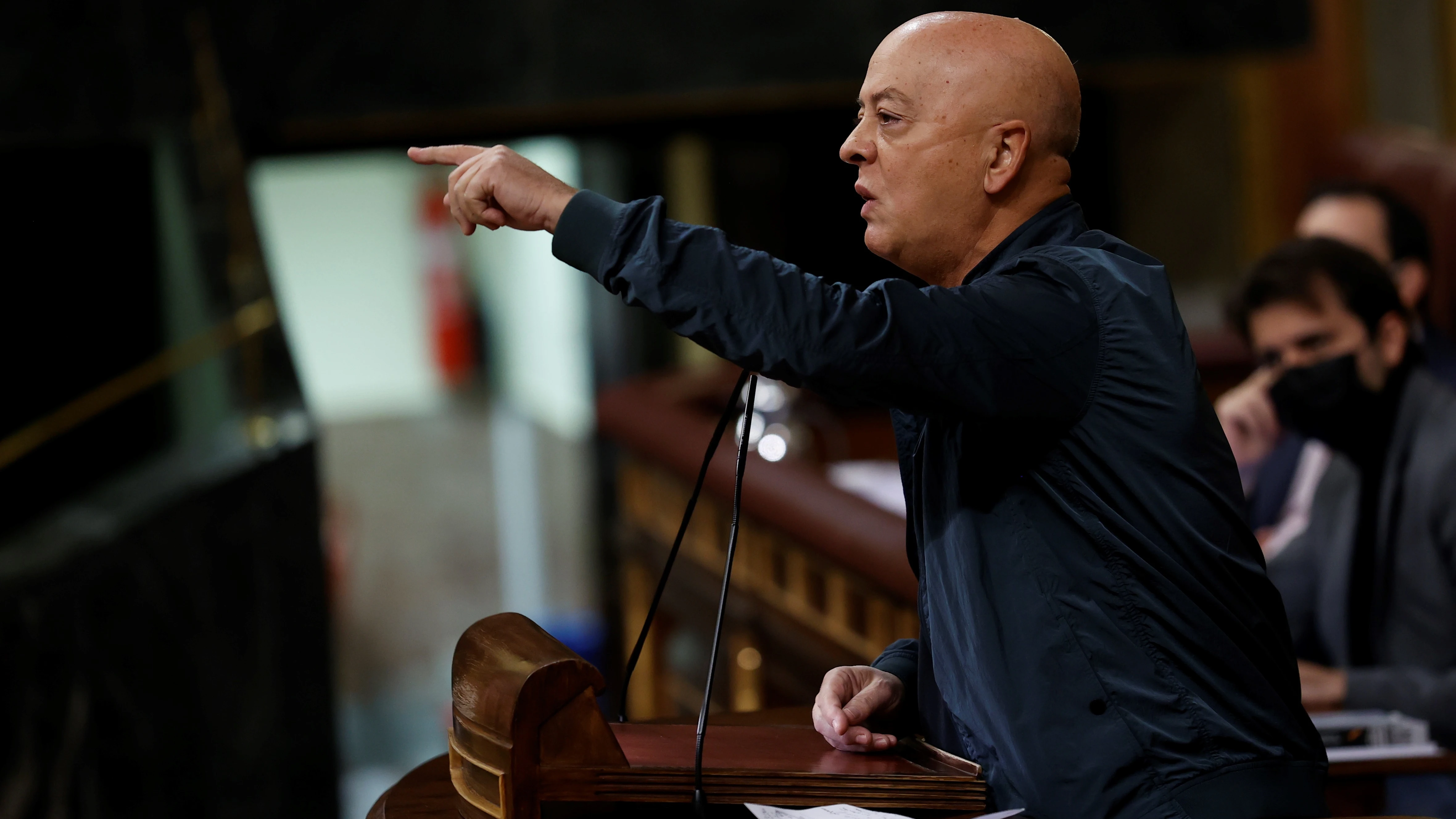 El diputado del PSOE Odón Elorza, interviene en el pleno celebrado el Congreso El diputado del PSOE Odón Elorza, interviene en el pleno celebrado el Congreso