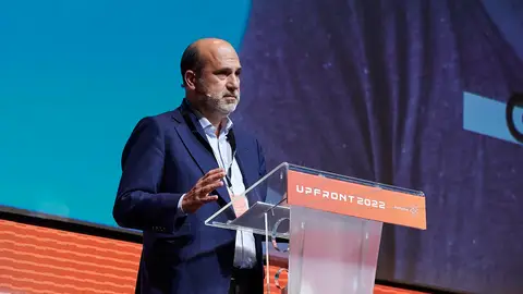 Javier Bardají, director general de Atresmedia Televisión, en el Upfront 2022 Javier Bardají, director general de Atresmedia Televisión, en el Upfront 2022