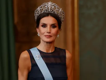 El vestido de tul de H&M de Letizia en Suecia El vestido de tul de H&M de Letizia en Suecia