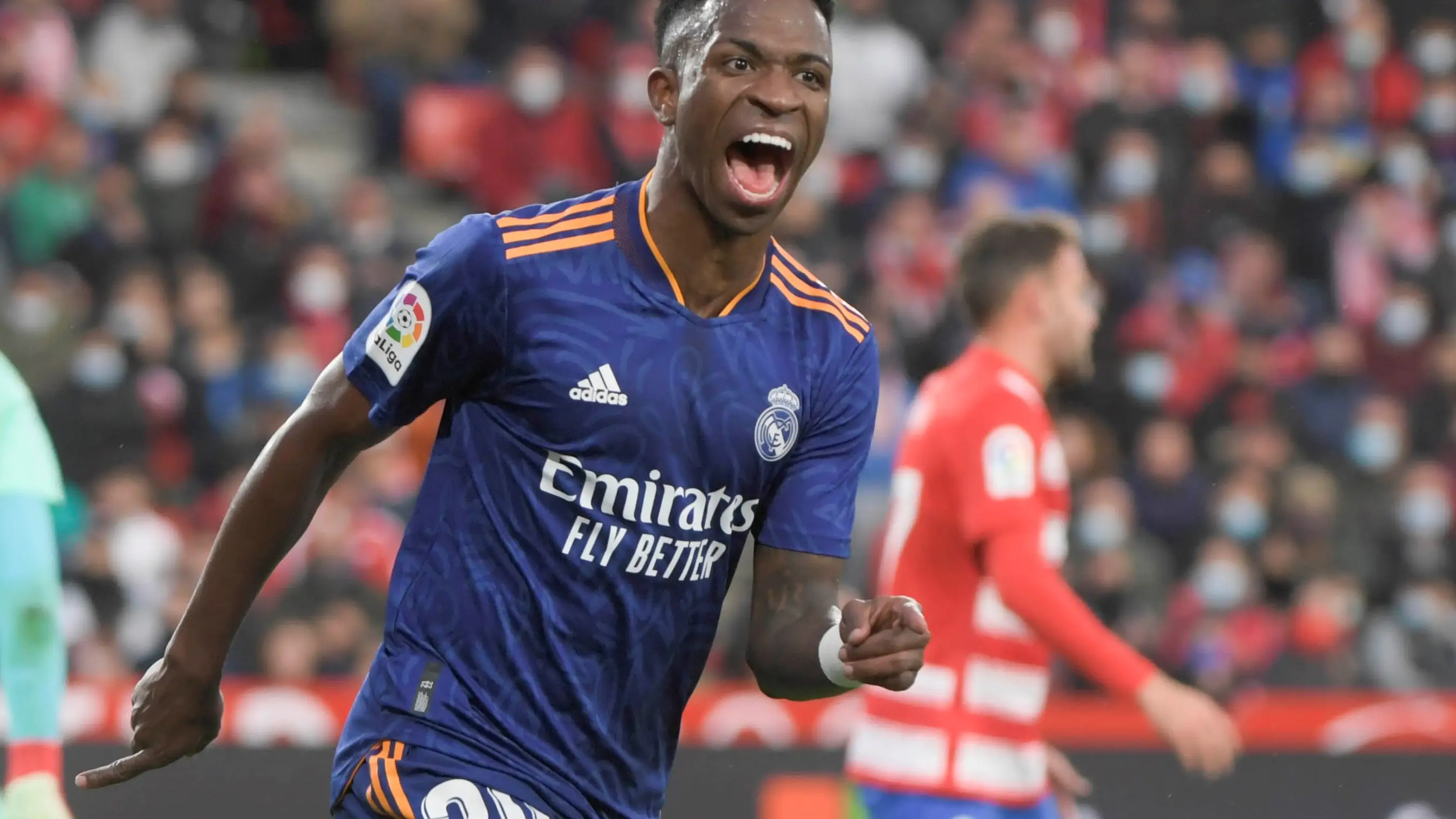Vinicius Jr durante un partido Vinicius Jr durante un partido