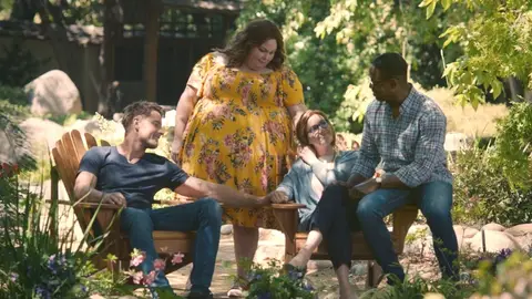 Escena de 'This is us' Escena de 'This is us'