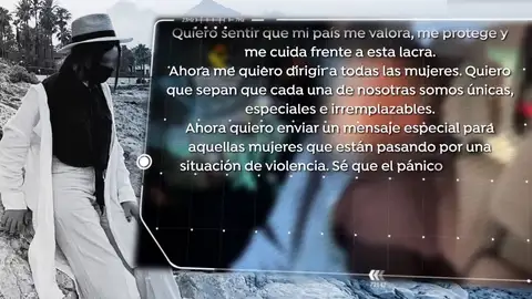 La carta de la víctima de El Melillero. La carta de la víctima de El Melillero.