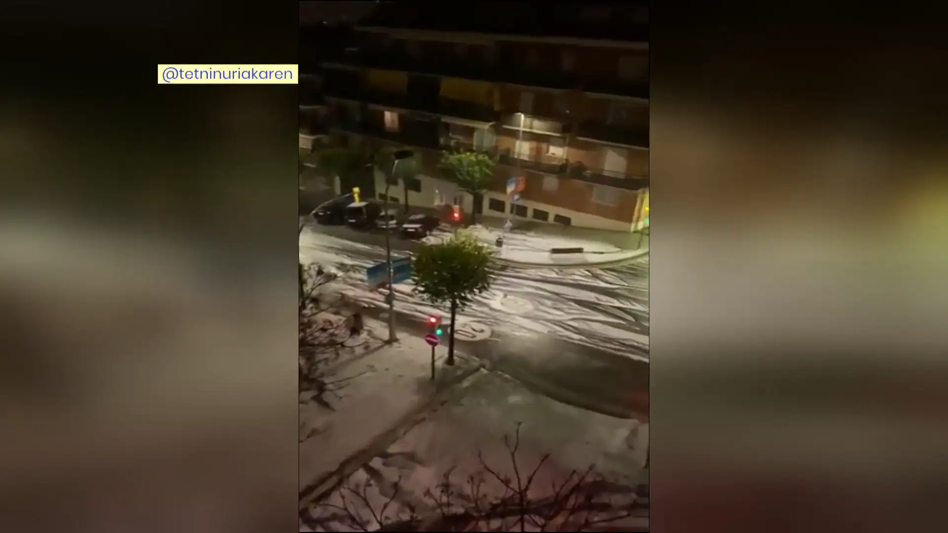 Fuertes granizadas en Espa&ntilde;a por la DANA