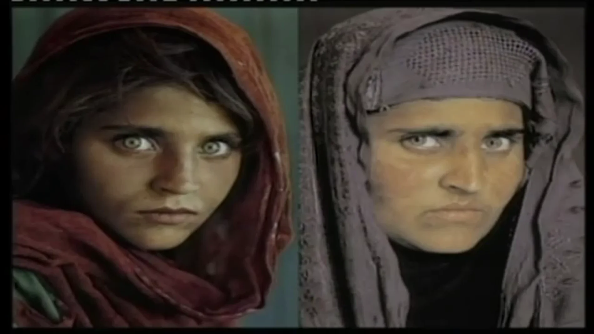 'La niña afgana' de ojos verdes cuya foto dio la vuelta al mundo en 1985 llega a Italia como refugiada