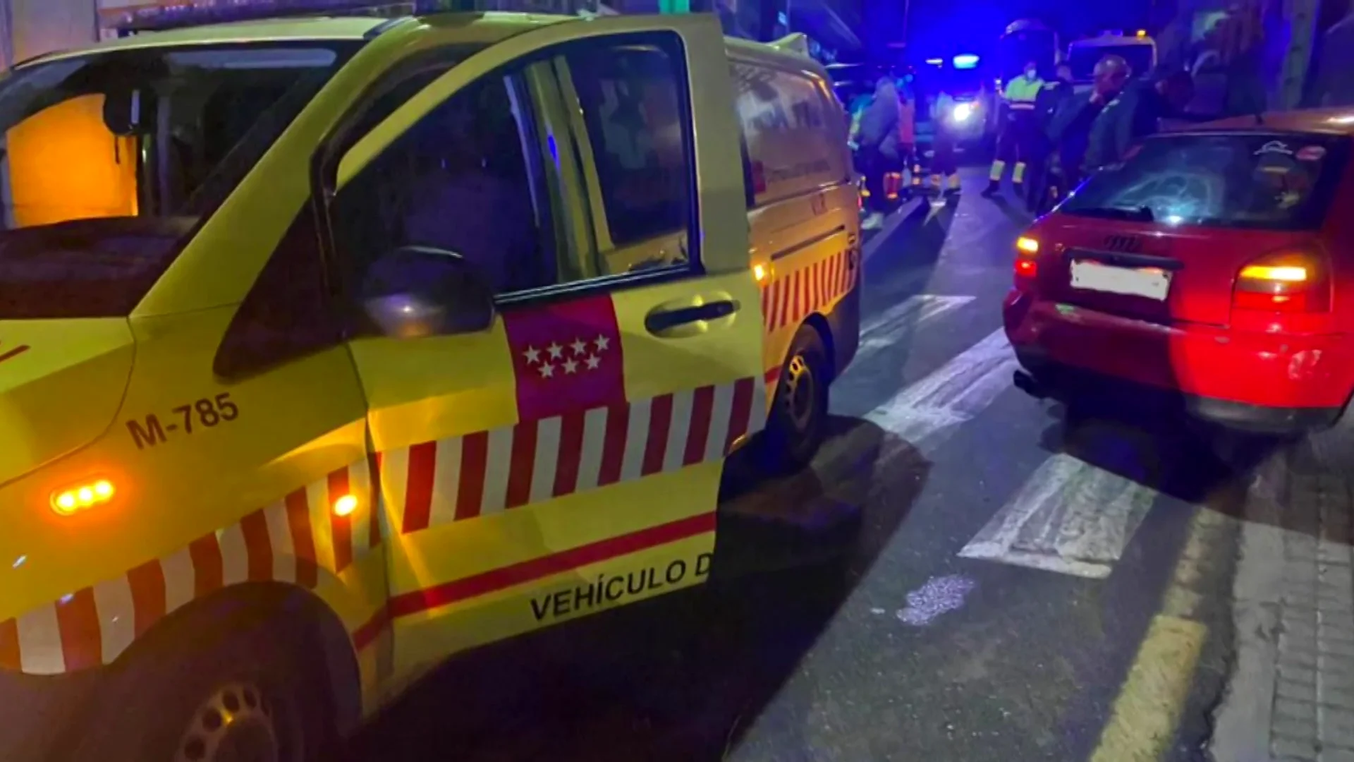 Al menos tres apu&ntilde;alamientos en Madrid