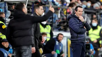Emery explota tras la polémica del Villarreal - Barça: "No se nos respeta, igual el del VAR estaba dormido" Emery explota tras la polémica del Villarreal - Barça: "No se nos respeta, igual el del VAR estaba dormido"