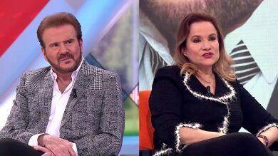 El dúo 'Pimpinela' celebra en Espejo Público sus 40 años sobre los escenarios