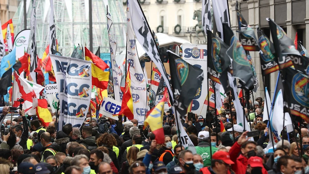 El portavoz del sindicato policial Jupol: "Con la nueva ley mordaza no seremos capaces de garantizar el orden p&uacute;blico" 