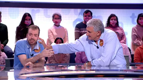 Jaime, intimidado con Fernando Romay: “Lo que para él es un abrazo, para el otro es una costilla rota o una hemorragia interna” Jaime, intimidado con Fernando Romay: “Lo que para él es un abrazo, para el otro es una costilla rota o una hemorragia interna”