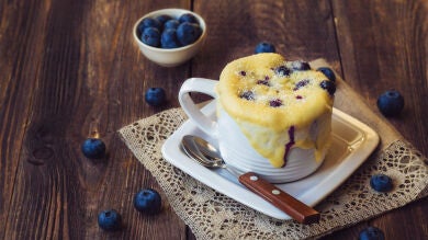 3 pasteles que puedes hacer en el microondas