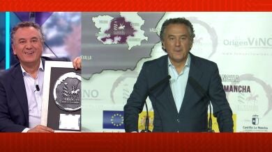 Roberto Brasero dona a La Palma el importe del premio 'Jóvenes Talentos 2021. Denominación de Origen La Mancha'