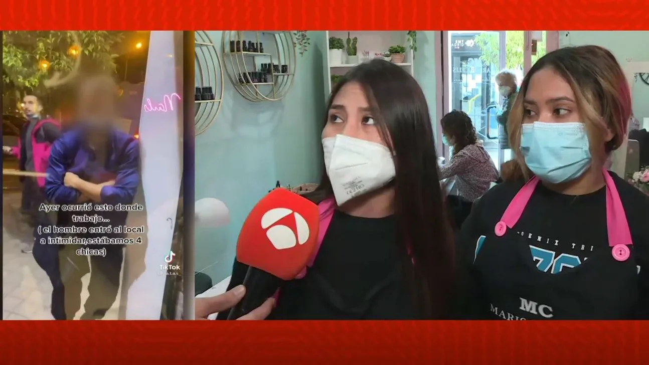 Miedo a un acosador.