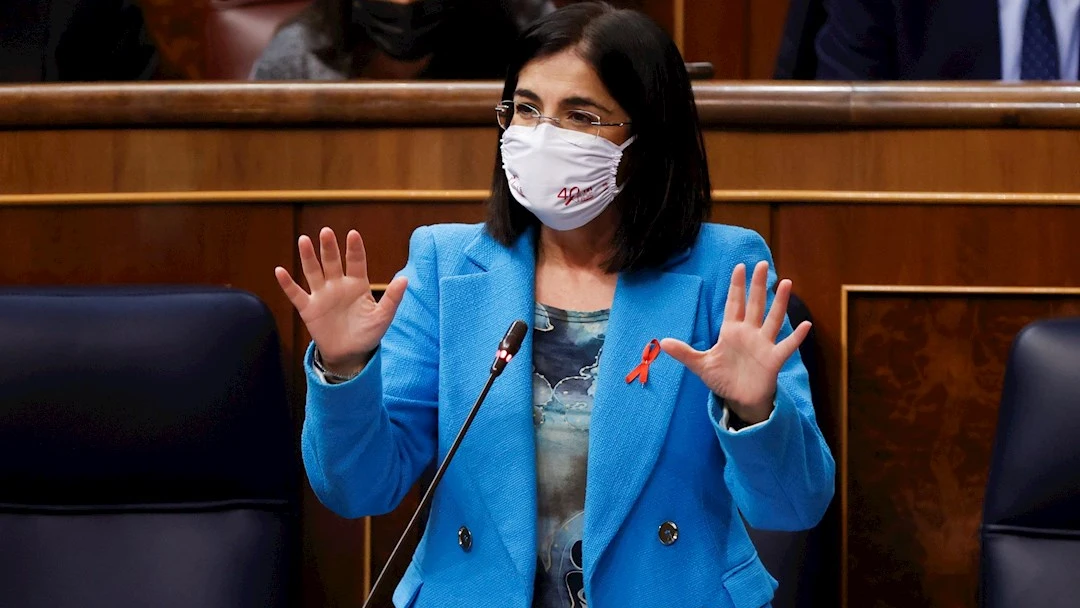 La ministra de Sanidad, Carolina Darias