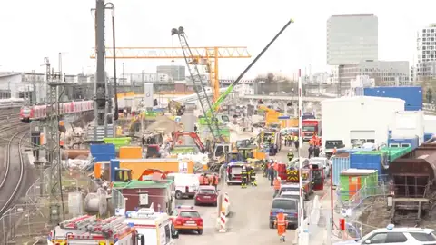 Explota una bomba de la II Guerra Mundial en Múnich Explota una bomba de la II Guerra Mundial en Múnich