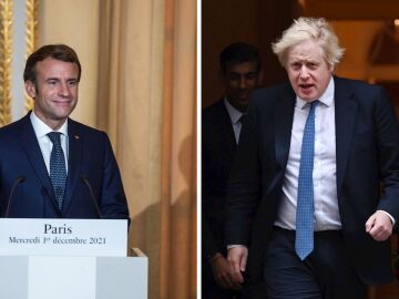 Macron llama "payaso" a Boris Johnson y le acusa de responder siempre "haciendo el mismo circo"