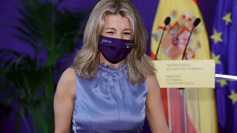 Yolanda Díaz asegura que en las semanas previas al 8M "vio venir" la gravedad del coronavirus por lo ocurrido en Italia Yolanda Díaz asegura que en las semanas previas al 8M "vio venir" la gravedad del coronavirus por lo ocurrido en Italia