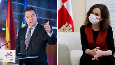 Emiliano García Page e Isabel Díaz Ayuso Emiliano García Page e Isabel Díaz Ayuso