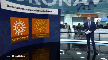 La variante ómicron del Covid-29 podría haberse combinado con el virus del resfriado común La variante ómicron del Covid-29 podría haberse combinado con el virus del resfriado común