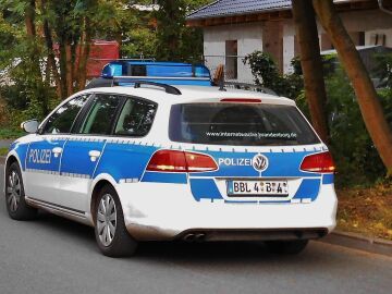 Coche de policía alemán