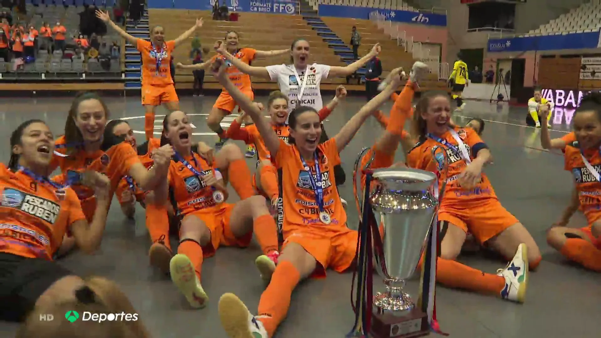 El Pescados Rubén Burela F.S. femenino se alza como campeón de Europa El Pescados Rubén Burela F.S. femenino se alza como campeón de Europa
