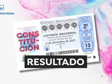 Lotería Nacional hoy en directo: Sorteo Extraordinario Día de la Constitución 6 de diciembre Lotería Nacional hoy en directo: Sorteo Extraordinario Día de la Constitución 6 de diciembre