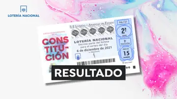 Lotería Nacional hoy en directo: Sorteo Extraordinario Día de la Constitución 6 de diciembre Lotería Nacional hoy en directo: Sorteo Extraordinario Día de la Constitución 6 de diciembre