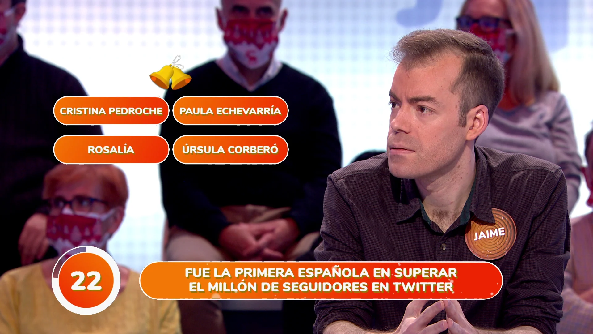 Los seguidores de Cristina Pedroche despistan a Jaime en &lsquo;Una de Cuatro&rsquo;