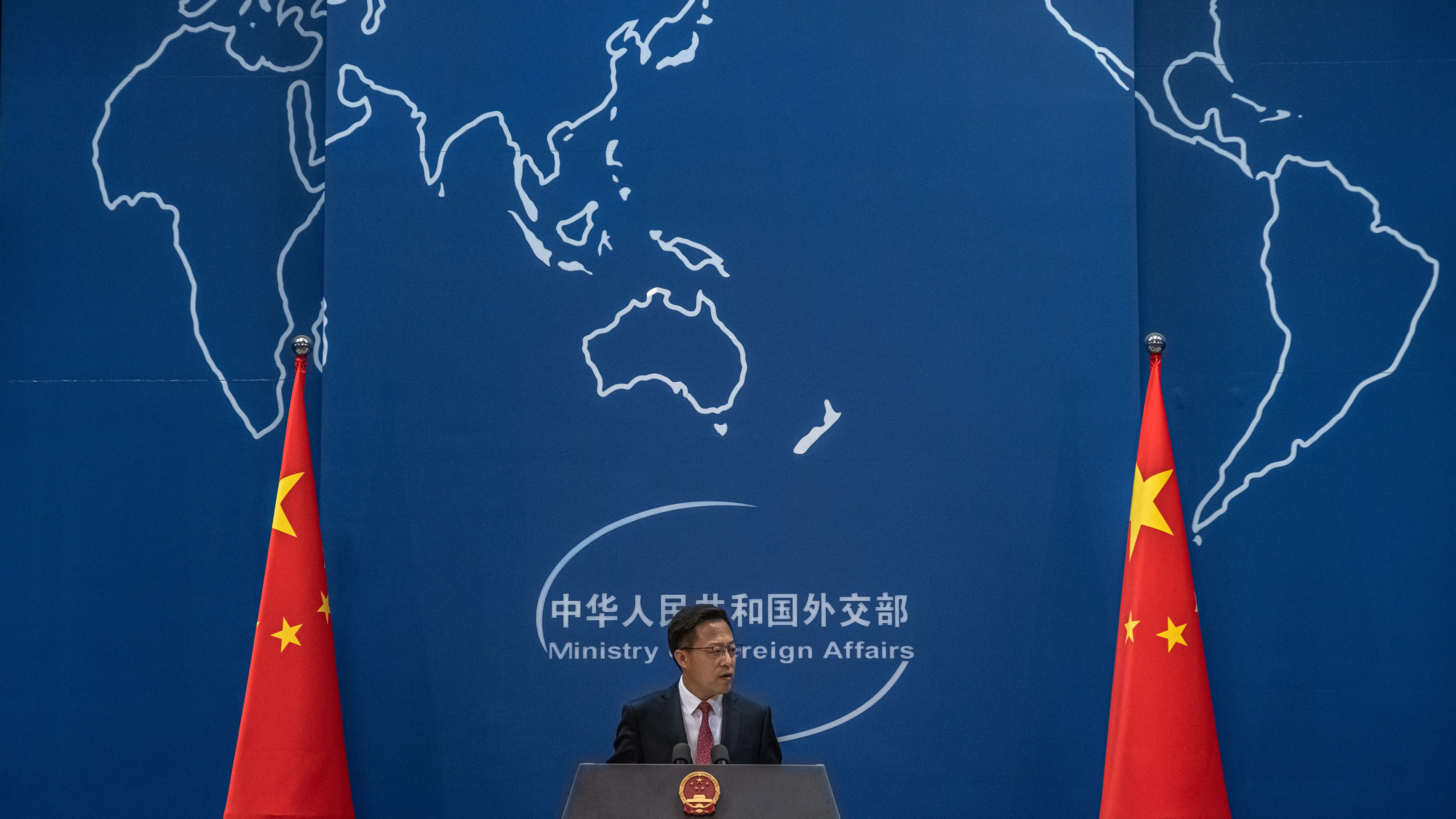Zhao Lijian, en un imagen de archivo Zhao Lijian, en un imagen de archivo